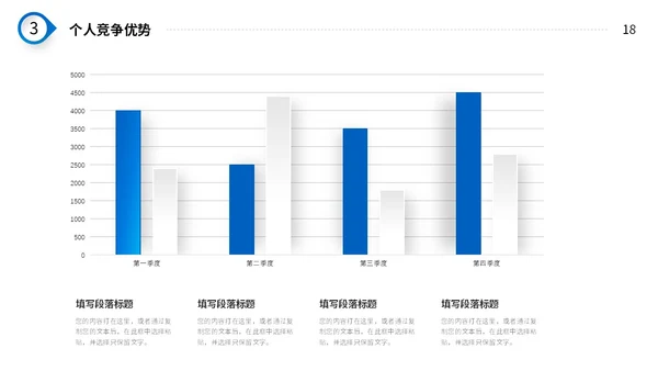 微立体风简约形状公司企业部门岗位竞聘个人简历自我介绍PPT竞聘1