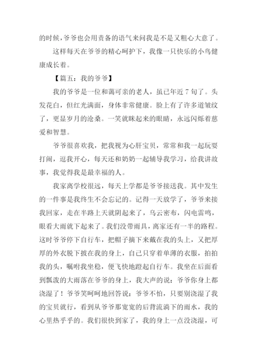 我和爷爷作文300字.docx