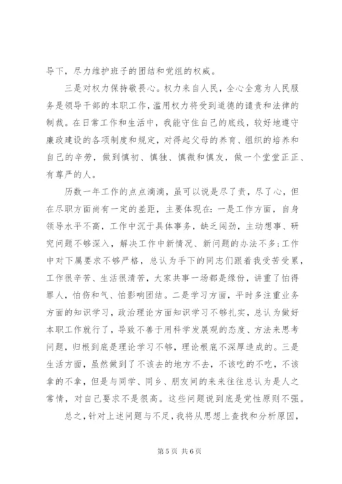 国土资源执法监察队长述职报告.docx