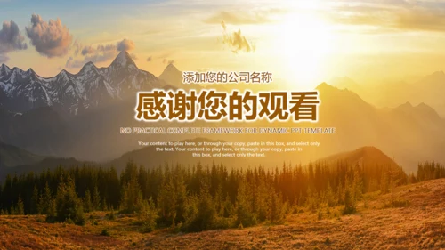 唯美商务工作总结计划通用PPT模板