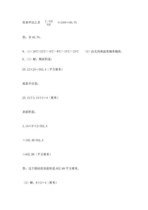 小升初数学应用题50道精品【易错题】.docx