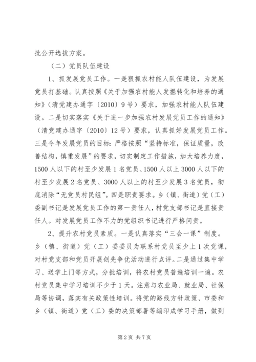 村党支部建设指导意见.docx