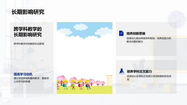 跨学科幼教教学法PPT模板