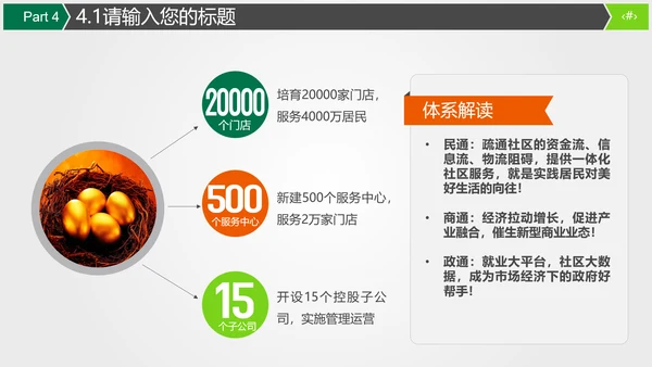 保险公司商务宣传推广通用PPT模板