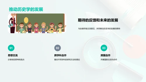 历史研究突破PPT模板