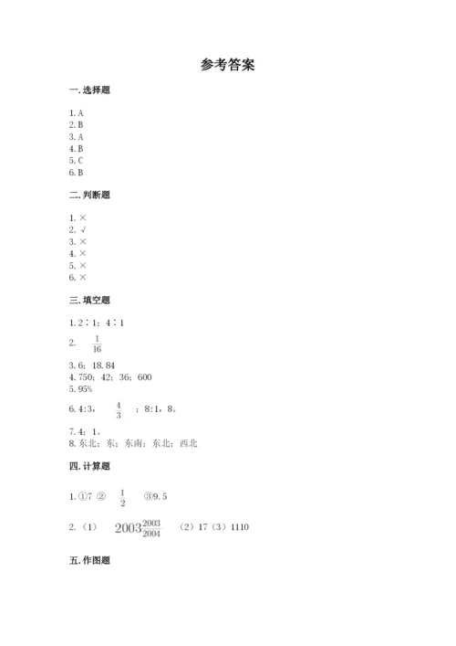 小学六年级数学上册期末卷带答案（培优a卷）.docx