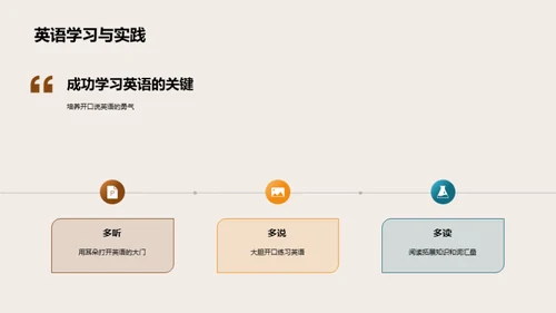 英语：通向世界的桥梁