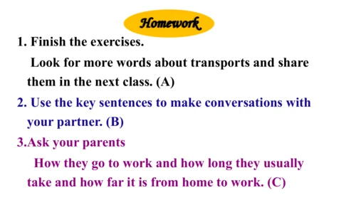 Unit 3 Section A 2a-2e 课件+内嵌音频（新目标七下Unit 3 How do 