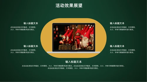 圣诞快乐节日活动策划文案通用PPT模板
