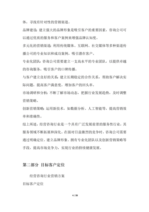 经营咨询行业营销方案.docx