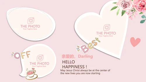 感恩母亲节母爱妈妈动态PPT模板