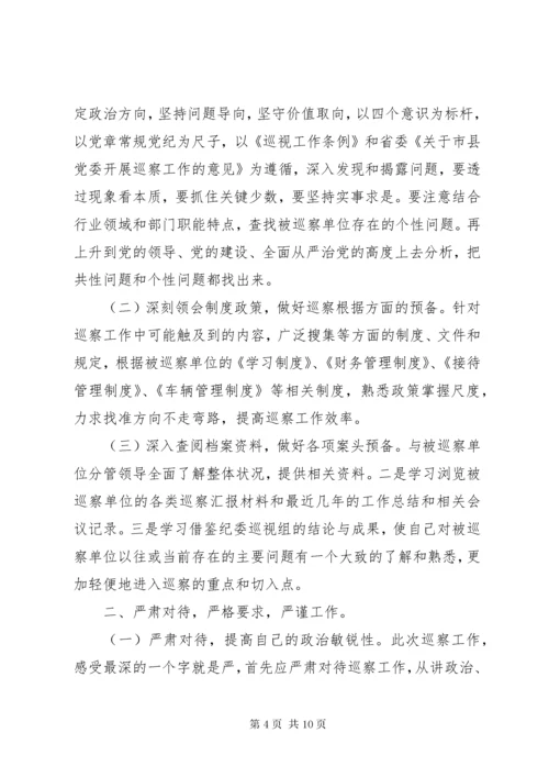 个人参加巡察工作总结优秀范文.docx