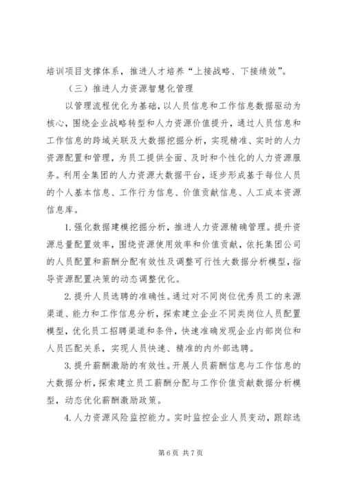 保险行业人力资源转型升级的思路.docx
