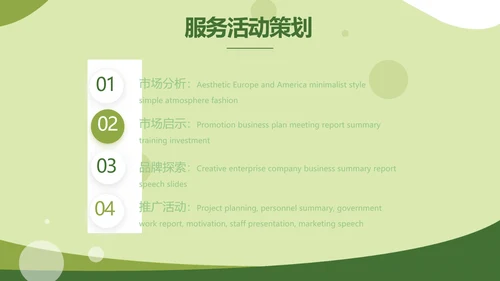 绿色大气农业产品介绍宣传动态PPT