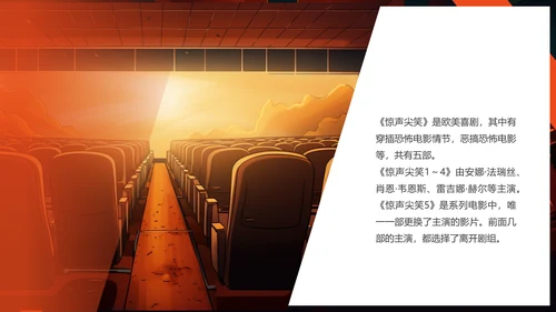 电影时代编导专业课件，宽影幕PPT模板