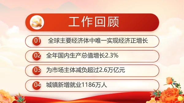 欢庆喜迎国庆节主题班会动态PPT模板