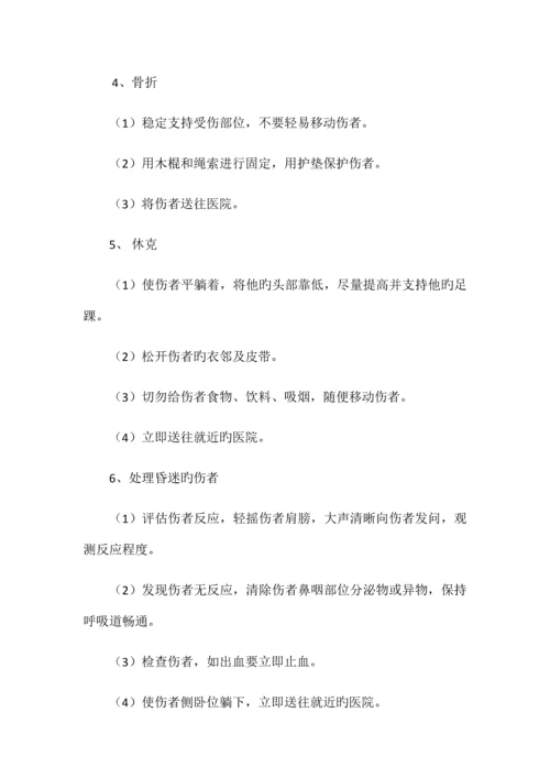 2023年应急预案各岗位人员应急处置卡.docx