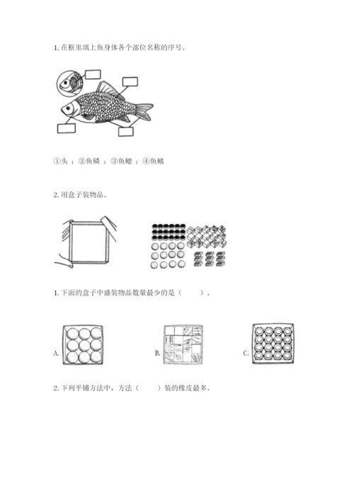 教科版小学科学一年级下册期末测试卷及参考答案【综合题】.docx