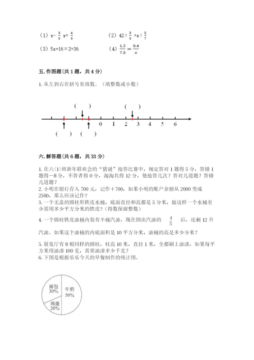 北京版六年级下册期末真题卷附参考答案（实用）.docx