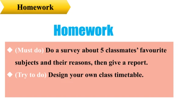 Unit 4 My favourite subject Section B reading课件