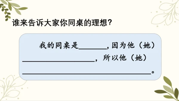 统编版语文二年级下册 口语交际——长大以后做什么   课件