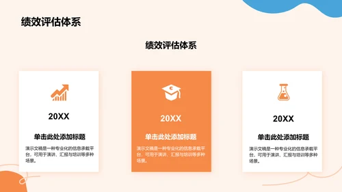 学生部门架构与职能展示PPT模板