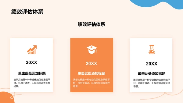 学生部门架构与职能展示PPT模板