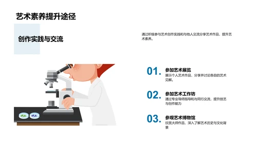 艺术欣赏基础教学PPT模板