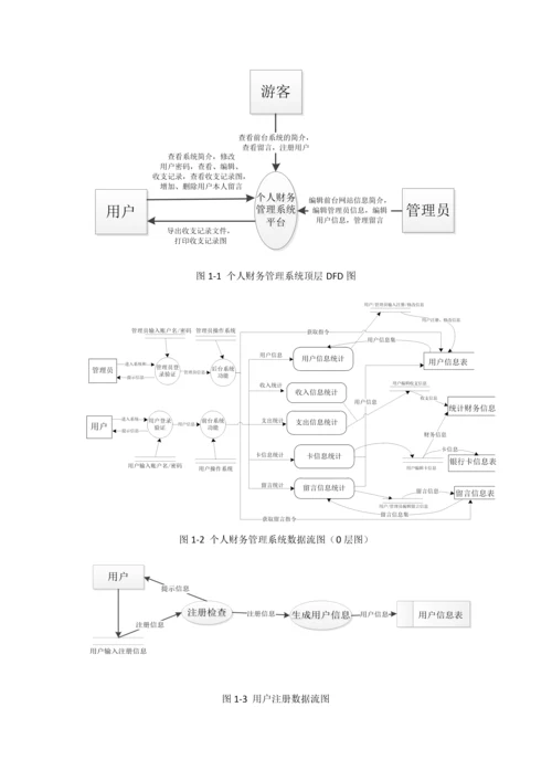 个人财务标准管理系统标准设计及其实现.docx