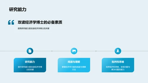 经济学研究分享PPT模板