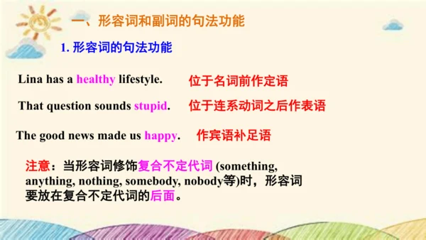 Module 3 Life now and then Unit 3 Language in use 
