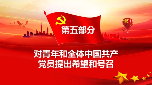 学习七一建党100周年讲话伟大建党精神PPT