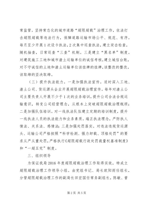 车辆超限超载集中整治工作方案.docx