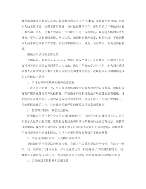 精编之试用期工作参考总结范文（精选）（通用）.docx