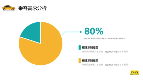 出租车公司行业年终总结通用PPT