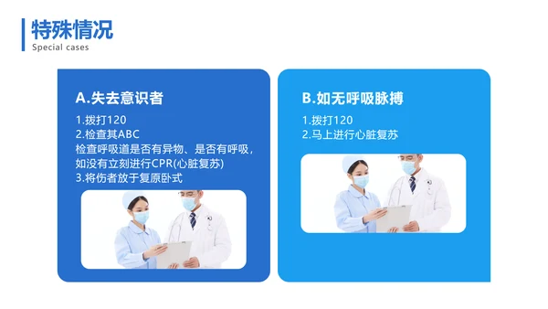 商务简约风医疗基础操作培训