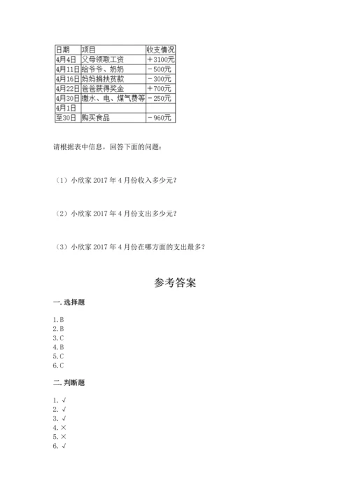 小学数学试卷六年级下册期末测试卷（典优）.docx