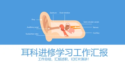 耳科进修学习工作汇报动态PPT