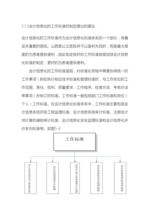 会计信息化的工作标准的制定提出的建议.docx