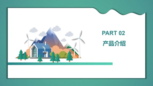 环保智慧城市产品介绍PPT模板