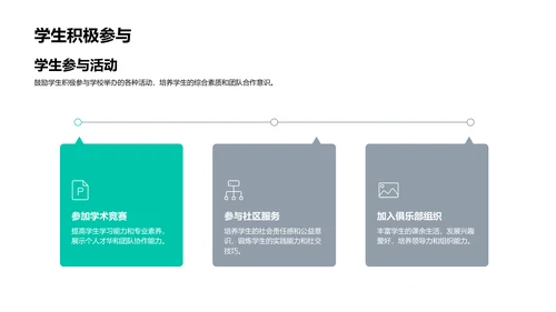 新学期教育规划解析PPT模板