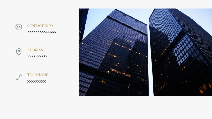 欧美风简约企业宣传PPT模板欣赏