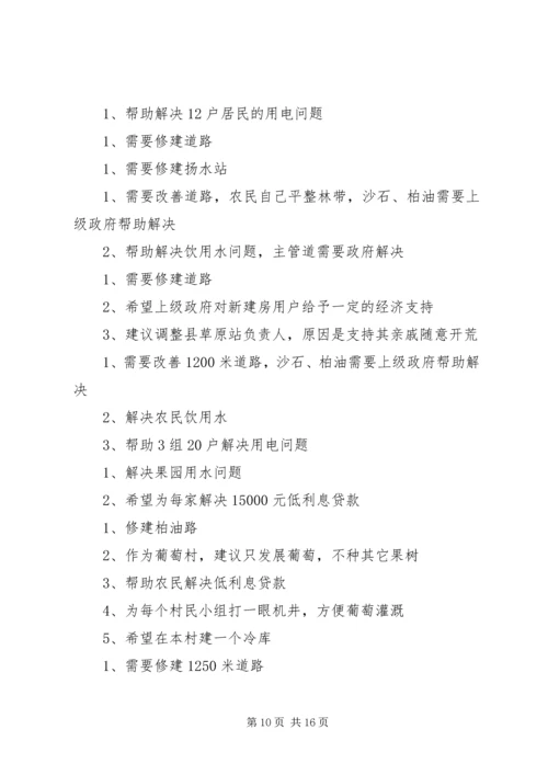 县社会主义新农村建设示范村情况调研报告 (3).docx