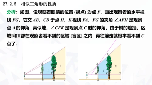 27.2.3  相似三角形应用举例课件（共22张PPT）