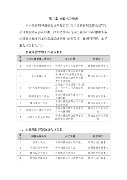 公司会议管理手册模板.docx