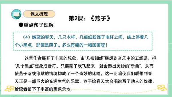 统编版三年级语文下册同步高效课堂系列第一单元（复习课件）
