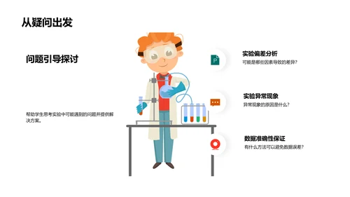 科学实验步骤与安全PPT模板