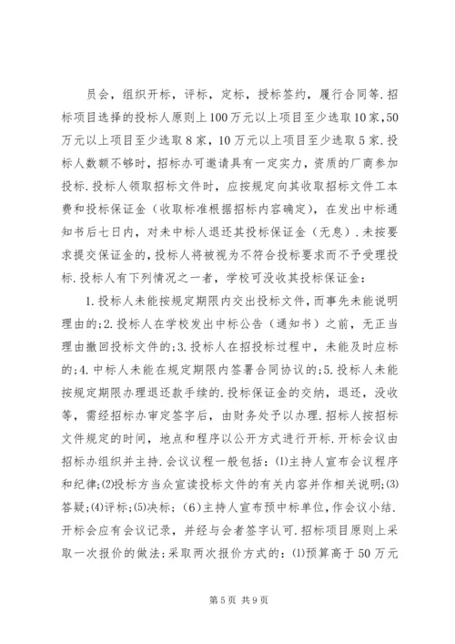 公司办公采购招标工作实施细则_1 (2).docx