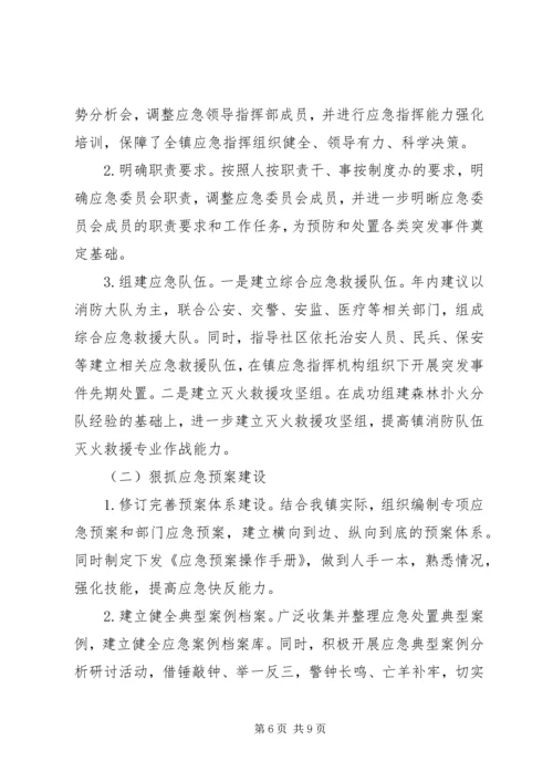 乡镇应急管理工作计划.docx