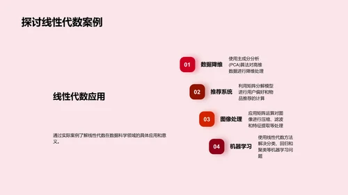 线性代数教学探讨PPT模板